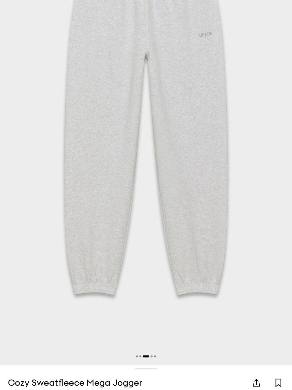TNA Men's Cozy Sweatfleece Joggers - Light Heather Gray
